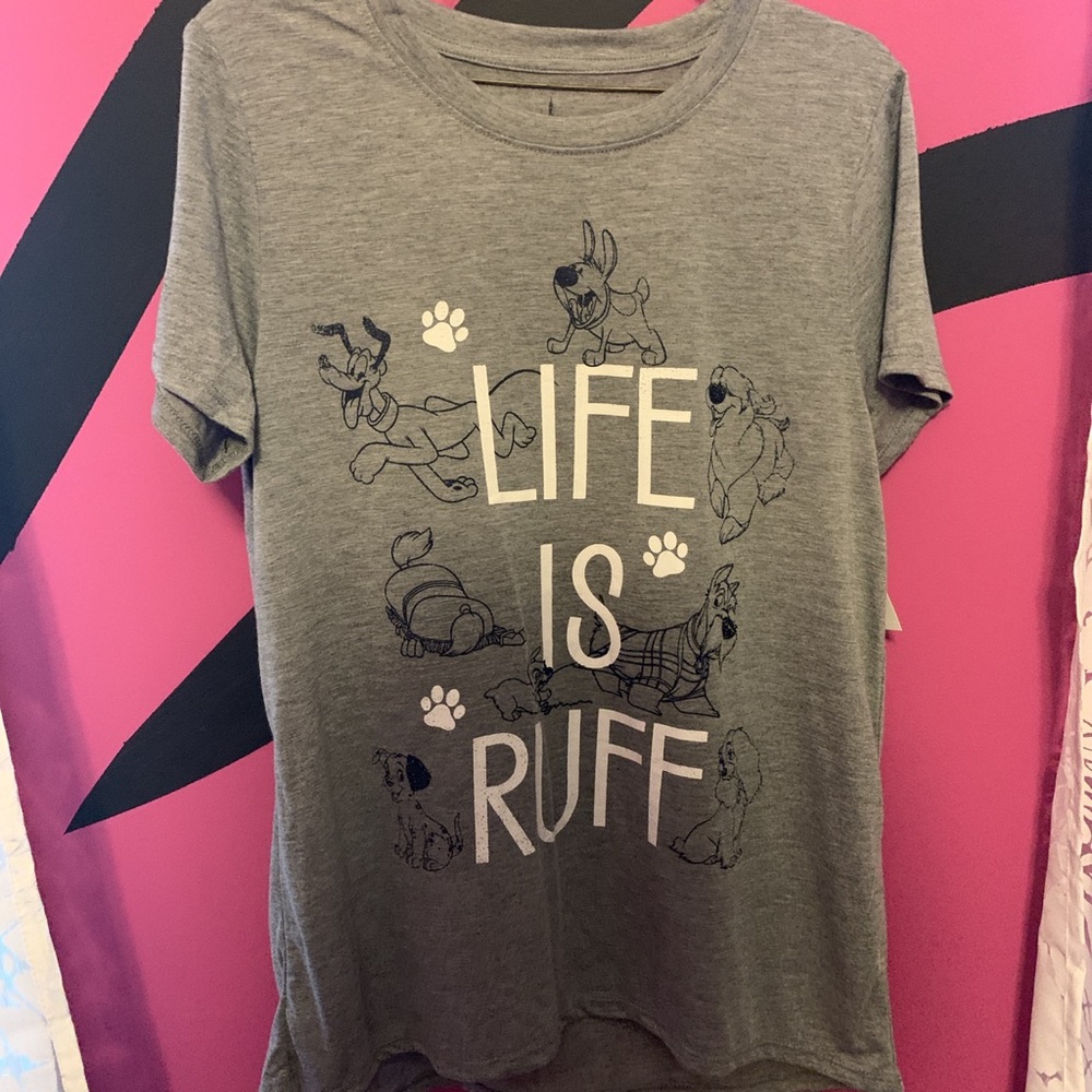 disney “life is ruff” women’s tee